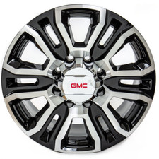 4 Gmc Sierra Hd 2500 3500 8 Lug 8x180 20 Black Machined Wheels Rims 5957