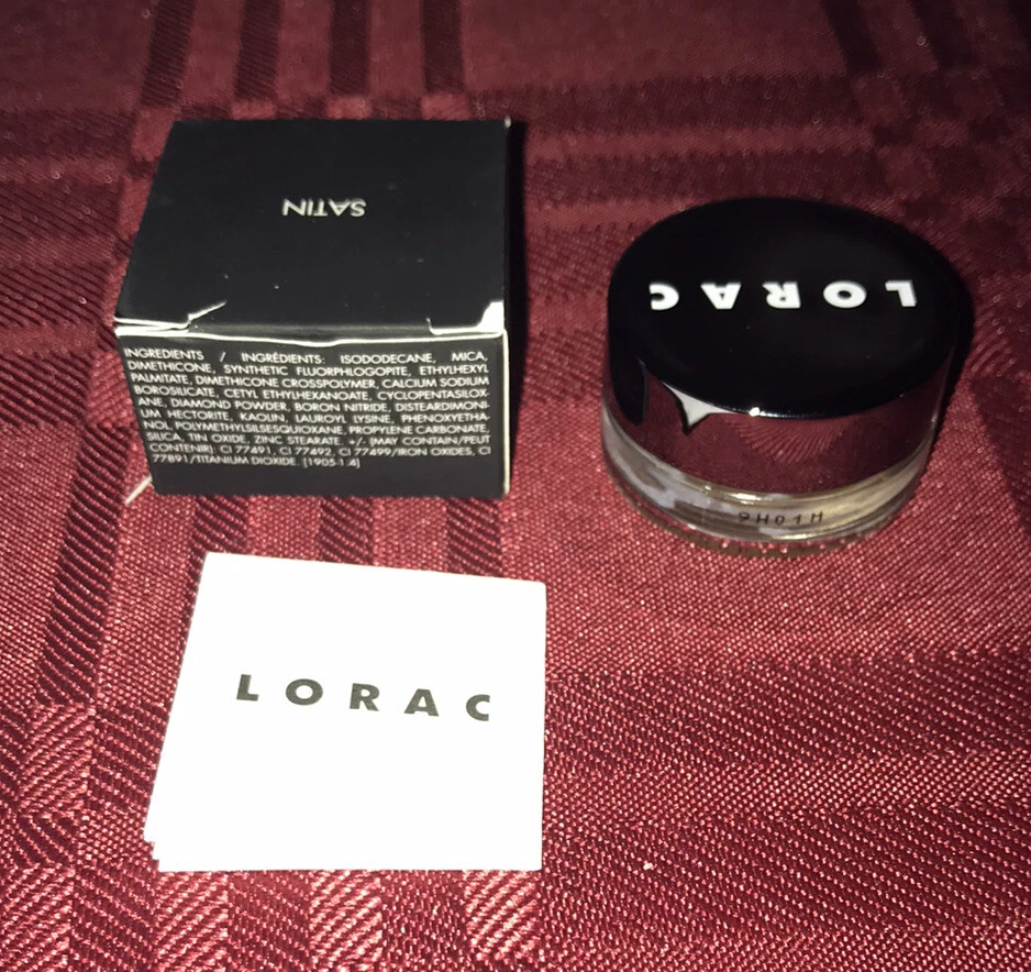 LORAC LUX Diamond Creme Cream Eyeshadow in SATIN Full size new in box - Image 3 of 4