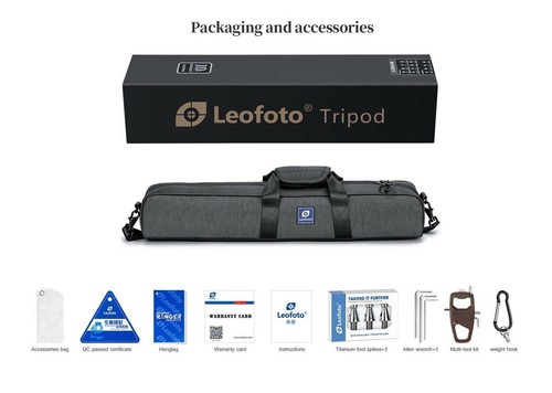 Leofoto LP-324C Blue Poseidon Sea Tripod | Anti-Corrosion - Picture 8 of 14