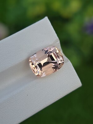 Imperial Topaz Light Orange Cushion Cut Natural Untreated Unheated Loose