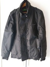 Mens Goi Goi Black Lined Jacket Medium