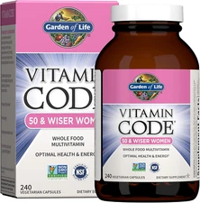 Multivitamin for Women 50 & Over, Vitamin Code Women 50 & Wiser Multi - 240 C...