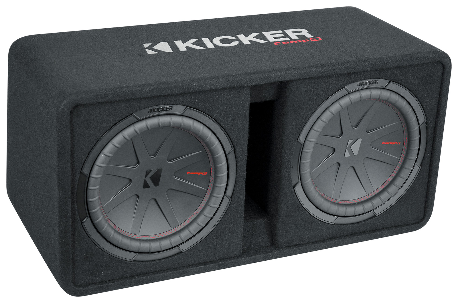 KICKER 48DCWR122 CompR 12 Сдвоенных сабвуферов мощностью 2000 Вт Вентилируемый корпус COMPR12 63990₽