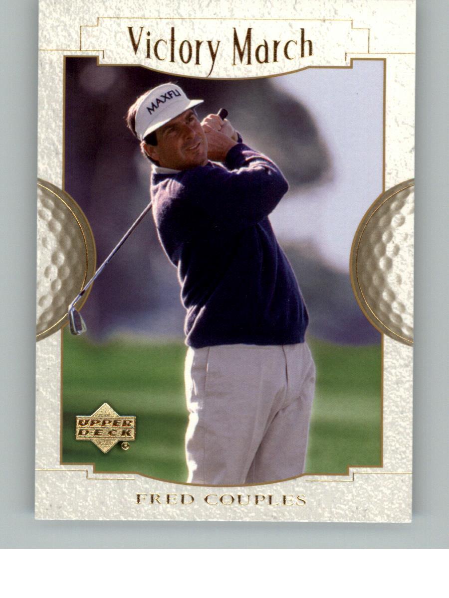2001 Upper Deck Fred Couples 169 Victory March