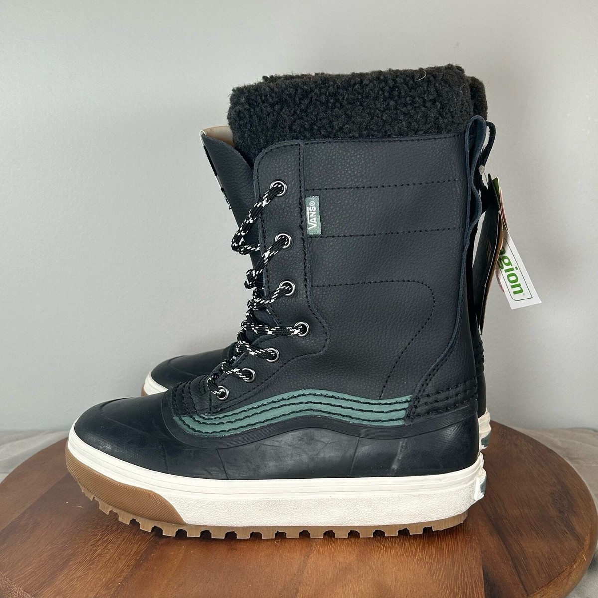 Vans Standard Snow MTE Boots Black Green Snow Boots Size  display picture 2