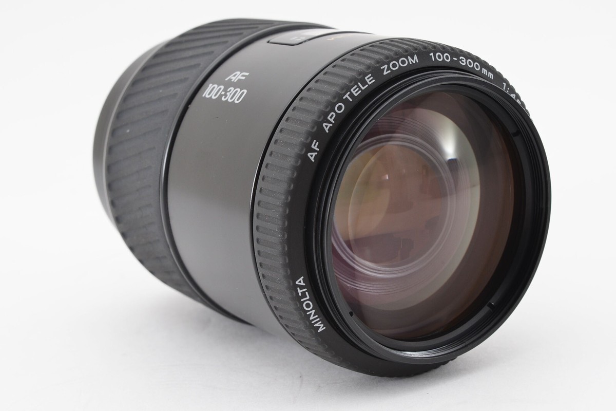 Minolta AF APO Tele Zoom 100-300mm F/4.5-5.6 [Near Mint-] From Japan Tested  F/S