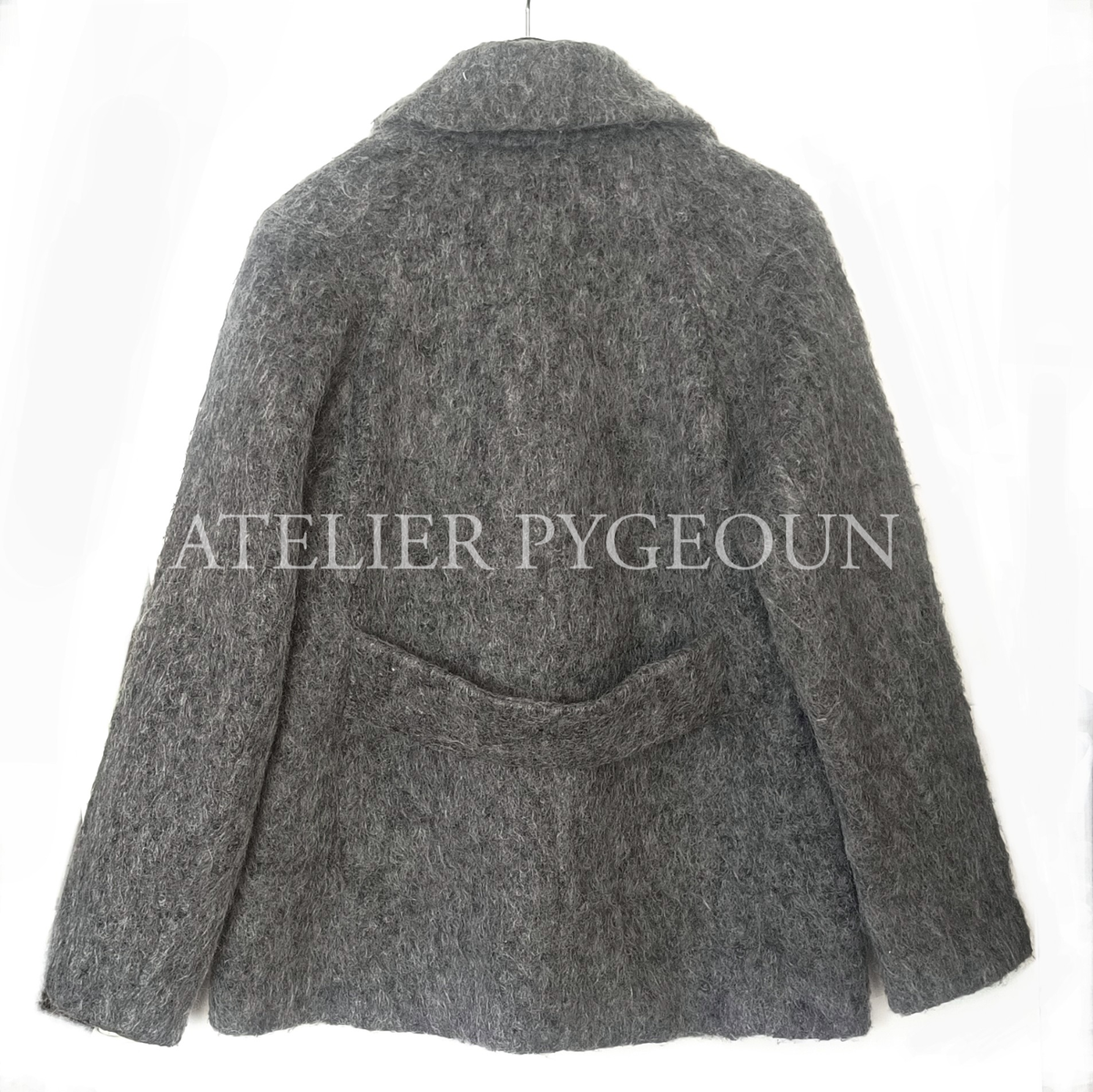 ジャケット・アウター LIDNM FINE WOOL MINIMAL HALF COAT m size ジャケット・アウター LIDNM FINE WOOL MINIMAL HALF COAT m