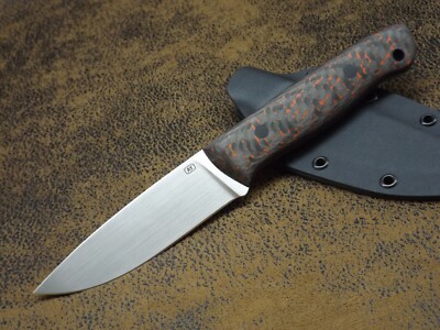 Y.A. Custom Knives Exklusives Messer Outdoor / Jagdmesser M390 Böhler St. 62-HRC