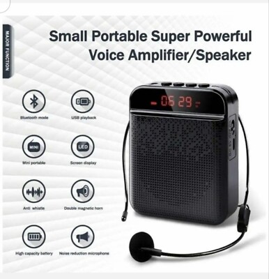 Portable Multi Media Voice Amplifier