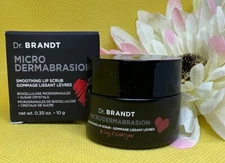 Dr Brandt #Say I Love Microdermabrasion Smoothing Lip Scrub 0.35 Oz *Free Gift*