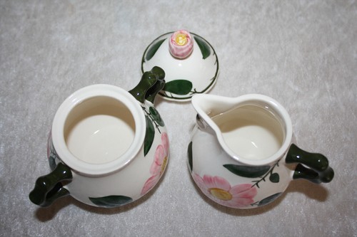 Villeroy & Boch Wildrose 6 Pers. Kaffee Service Kanne Tortenplatte - gut erh. - Bild 9 von 13