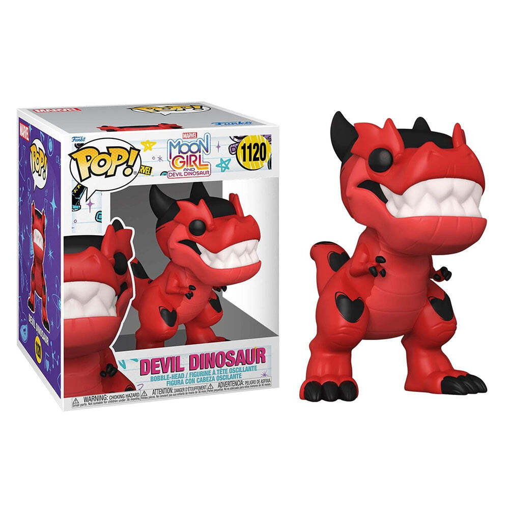Funko POP! Marvel Moon Girl and Devil Dinosaur Devil