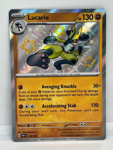 CARTAS RARAS BRILLANTES POKEMON PALDEAN FATES - Imagen 58 de 86