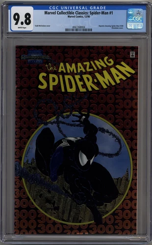 MARVEL COLLECTIBLE CLASSICS: SPIDER MAN #1 CGC 9.8 WHT PGS MARVEL 1998