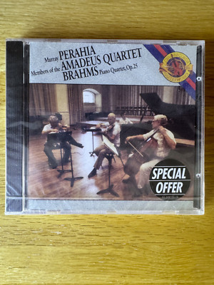 Amadeus Quartet : Brahms: Piano Quartet No.1 CD New and Sealed (B101)
