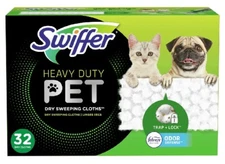Swiffer Sweeper Pet Heavy Duty Multi-Surface Dry Sweeping Cloths, Floor Cleaner 
