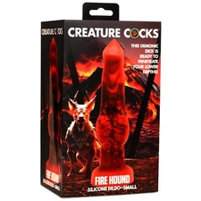 Creature Cocks Fire Hound Silicone Dildo Small