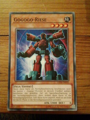 Yugioh  Gogogo-Riese - LED6-DE041 in mint