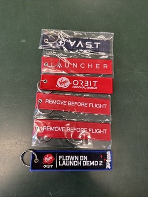 Virgin Orbit Remove Before Flight Keychain Vast Launcher Limited Launch Demo