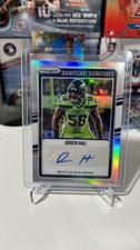 Panini 2025 Prizm Significant Signatures Derick Hall Seahawks #SSI-DHL