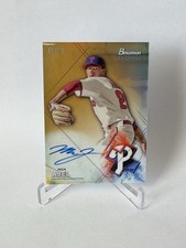 2021 Bowman Sterling Prospect Autographs Mick Abel Gold 49/50