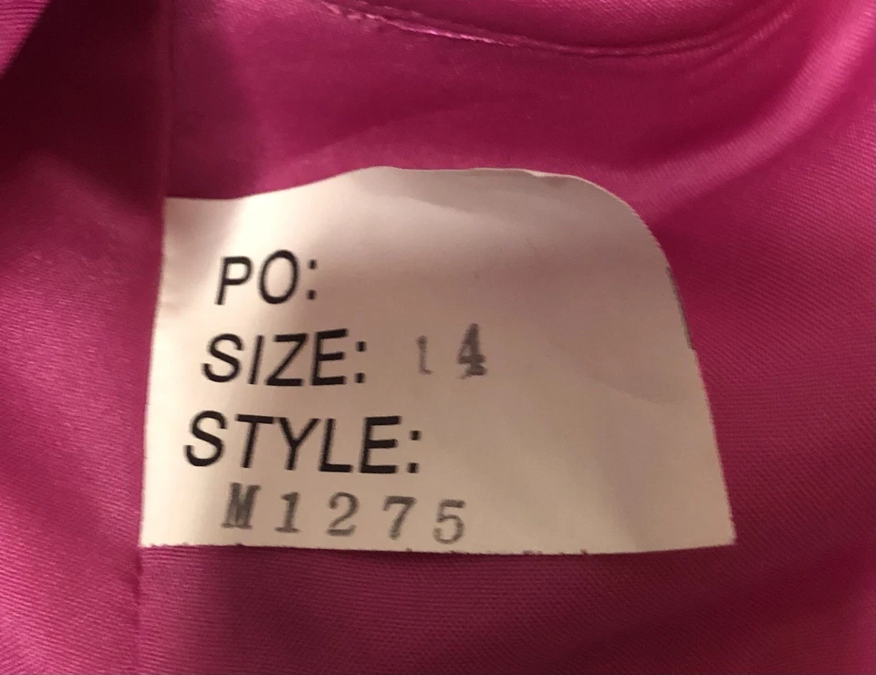 Pink Open Cover Girls Size 14  - Image 3 of 3