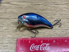 Mann's Bait Company - 1 Minus lure (1) - Chrome / Blue scale/black back -nice