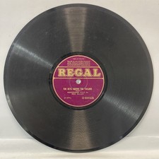 Regal 78rpm Rex Allan Accordion Solo The De'il Among Tailors Vintage Record