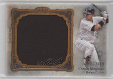 2013 Topps Five Star Jumbo Jersey Relic Orange 12/15 Carlos Gonzalez 0b2