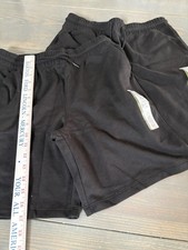 NWT Wonder Nation Shorts Boys Size XL 14-16 Lot of 2 French Terry Black E-15