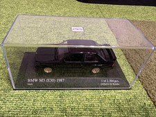 Rare MINICHAMPS 1/43 BMW M3 (E30) 1987 Black Kyosho special order Limited to