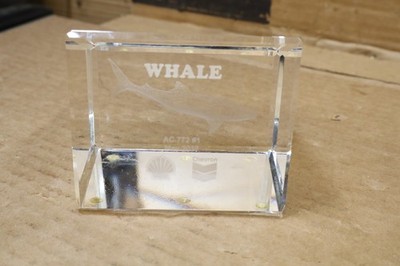 Shell Oil Chevron Whale AC 772 #1 May 2017 Paperweight RM