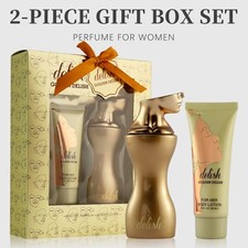 2-Piece Set, Women's Eau De Parfuma Spray And Body Lotion Gift Box, Long Lasting