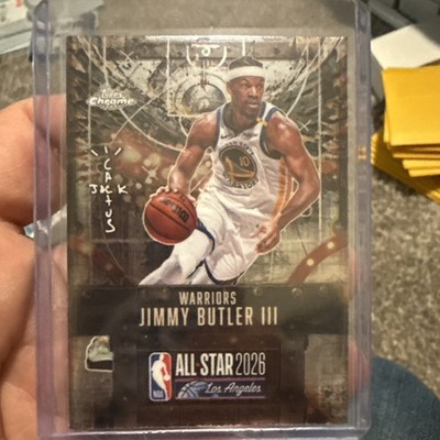 Topps Chrome Cactus Jack Jimmy Butler Warriors All-Star Insert NBA 2026 Card #19