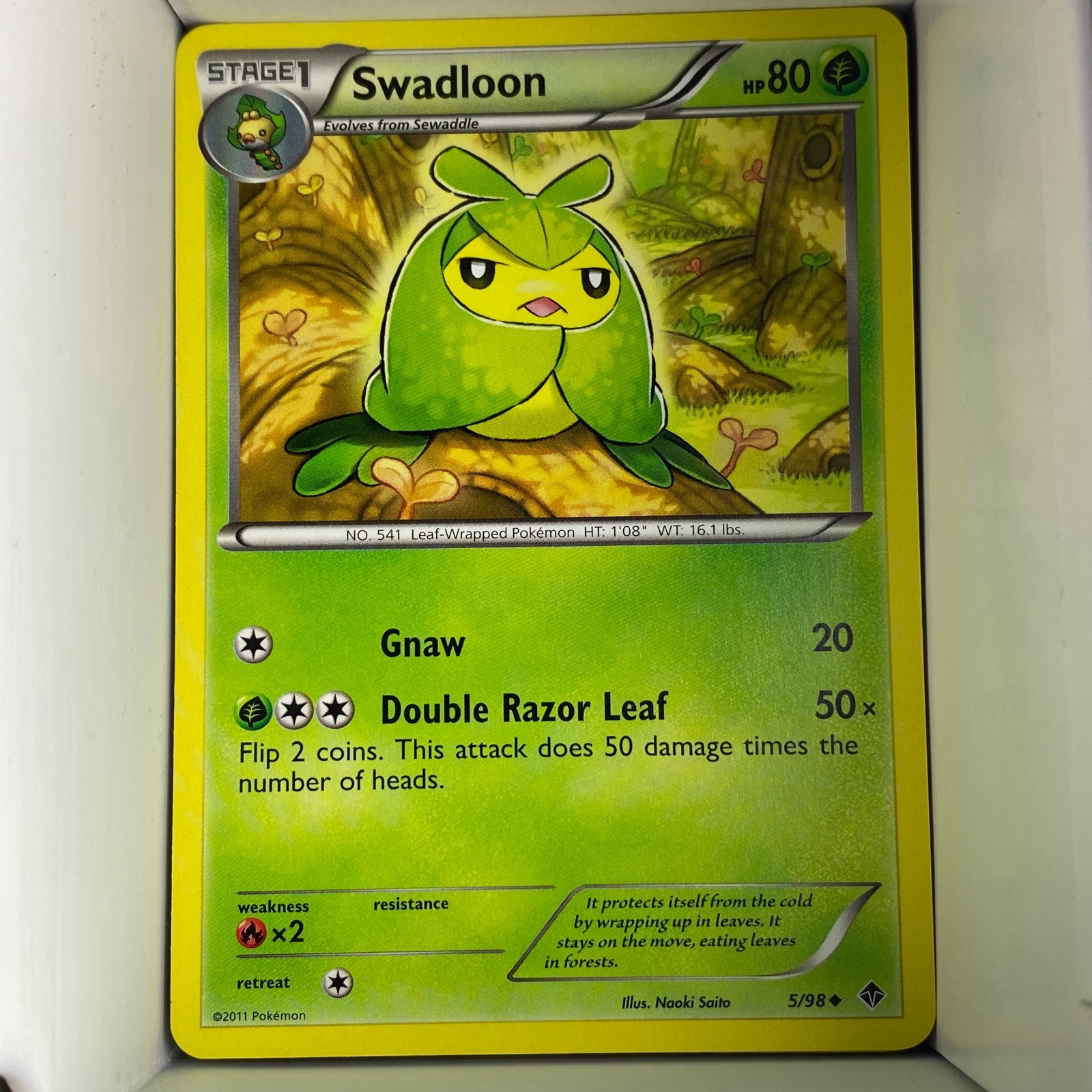 Swadloon, 5/98, Black & White: Emerging Powers, Uncommon, English