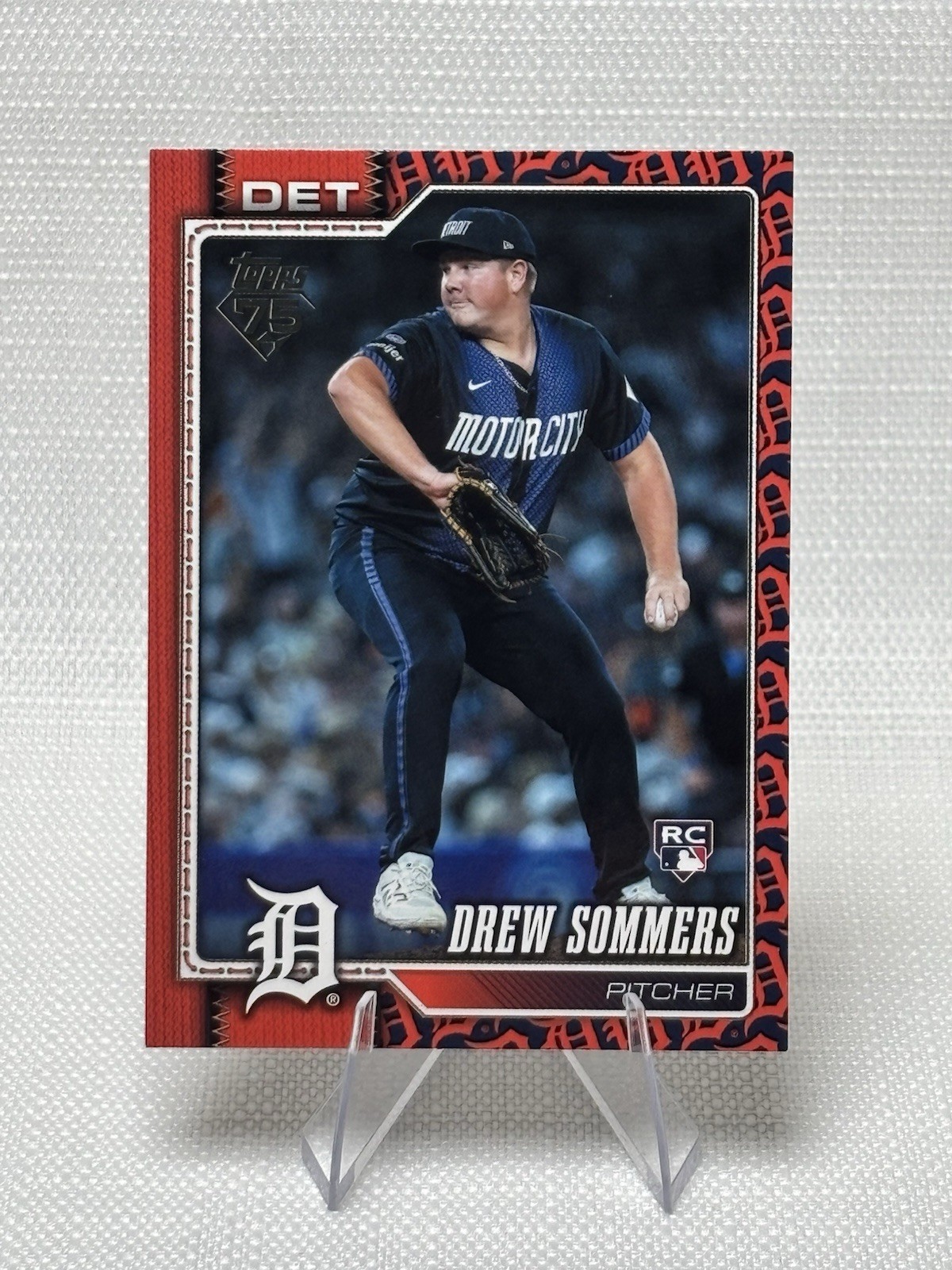 2026 Topps DREW SOMMERS #387 Tigers Team Border SP RC