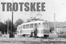 35mm Negative ROMANIA Oradea Tram Strassenbahn 52 1968 