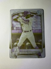 🔥2025 Bowman Draft Chrome Aidan West Cyan Printing Plate Dodgers 1/1🔥🔥