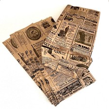 10 XL Geschenktüte Retro Kraftpapier stabil ...