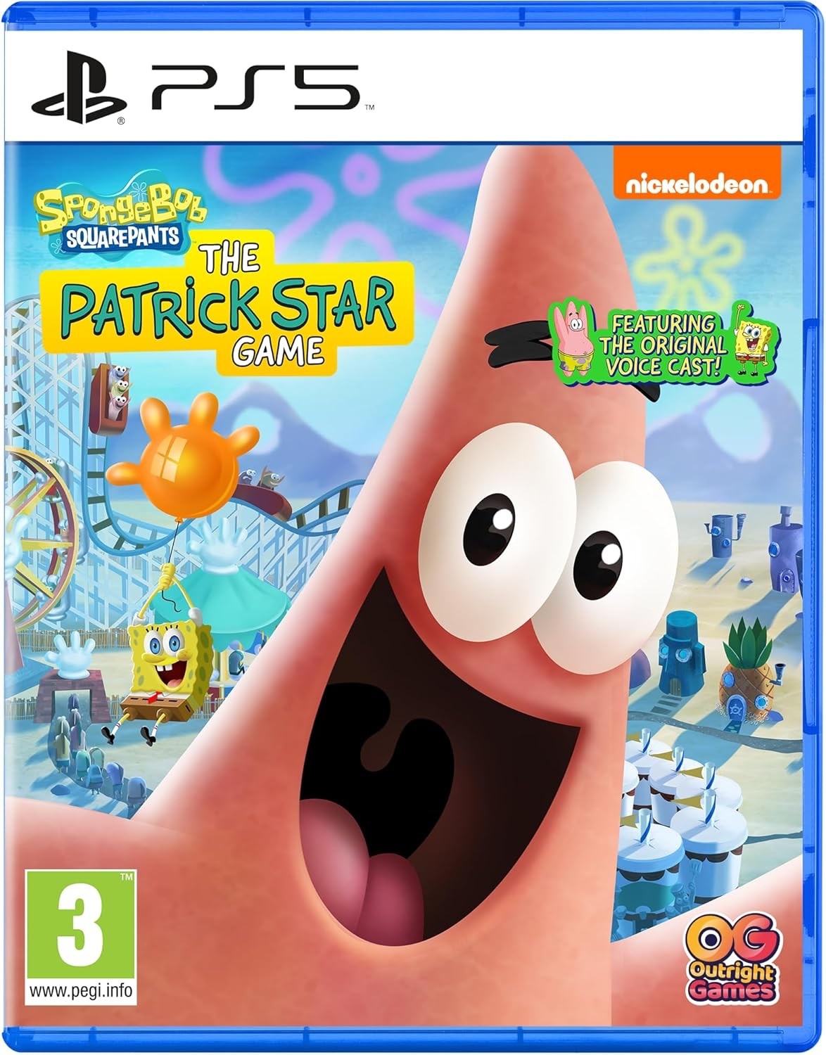 SpongeBob SquarePants - The Patrick Star Game For PS5 (New & Sealed)