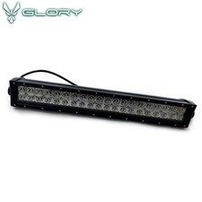 21 120w 40 Led Light Bar Spot Flood Combo Universal Kits For Truck Suv Atv Jeep