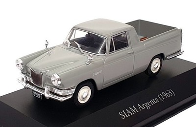 Altaya 1/43 Scale Diecast 709822 - 1963 Siam Argenta Pick Up Truck - Grey