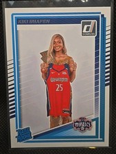 Kiki Iriafen Rated Rookie RC 2025 Donruss WNBA Basketball Card #94 Mystics
