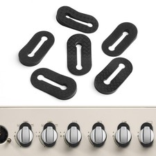 Silicone Stove Knob Safety Locks - Child Proof Oven Knob Locks 6 Pack 