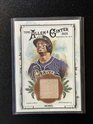 2025 Topps Allen & Ginter Christopher Morel #AGR-CMO Game-Used Relic 16/50