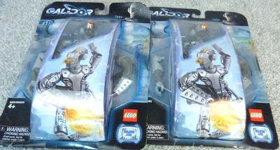 Two LEGO 8312 Galidor Jens Defenders of the Outer Dimension 2002