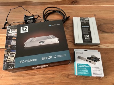 Universal Audio UAD-2 Satellite Quad Firewire - Neu, OVP mit FireWire Card