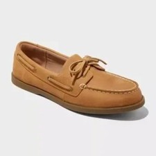 Men's Bennett Leather Loafers Goodfellow Co Cognac 11.5 NWT