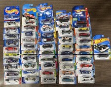 Hot Wheels Lot Of 50 Vehicles And One Treasure Hunt New Long And Short Cards NIP