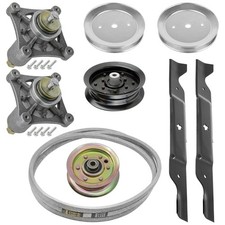 Caltric 46" Deck Spindles Blade Belt Pulley Kit For Ariens 936056 936063 936066